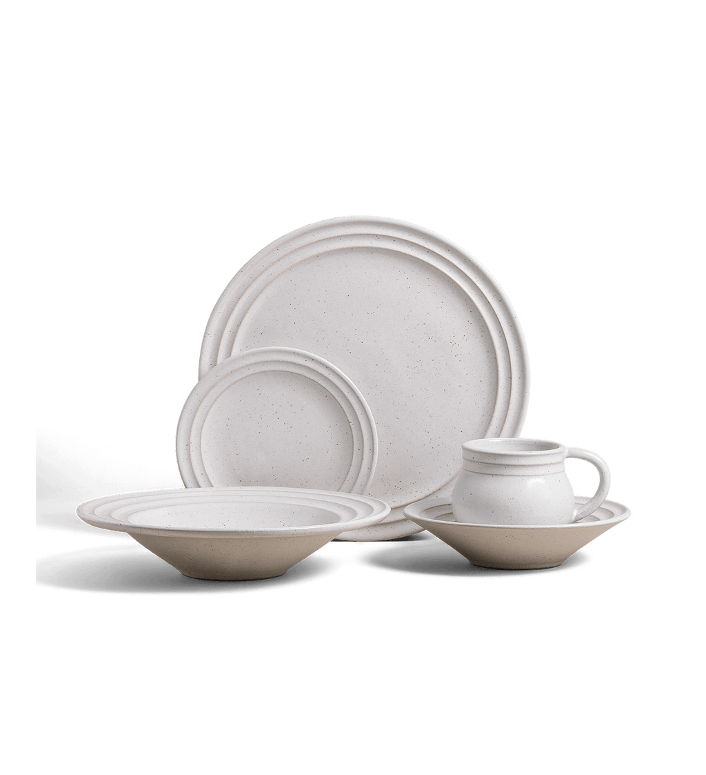 5-Piece Ripple Dinnerware Set