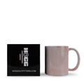 11oz Sublimatable Ceramic Coffee Mug - Marble Pink