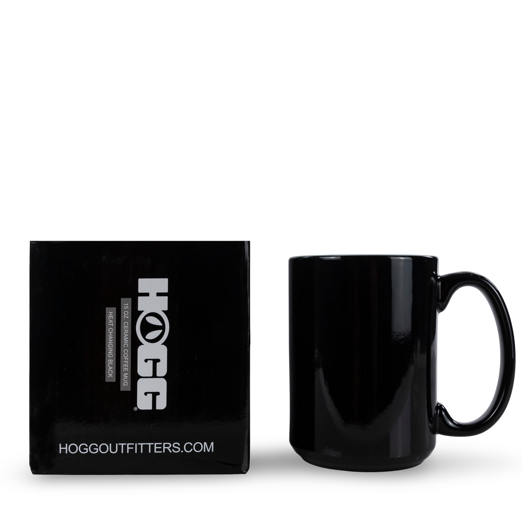15oz Sublimatable Ceramic Heat Changing Coffee Mug Case (30 Units) - Black