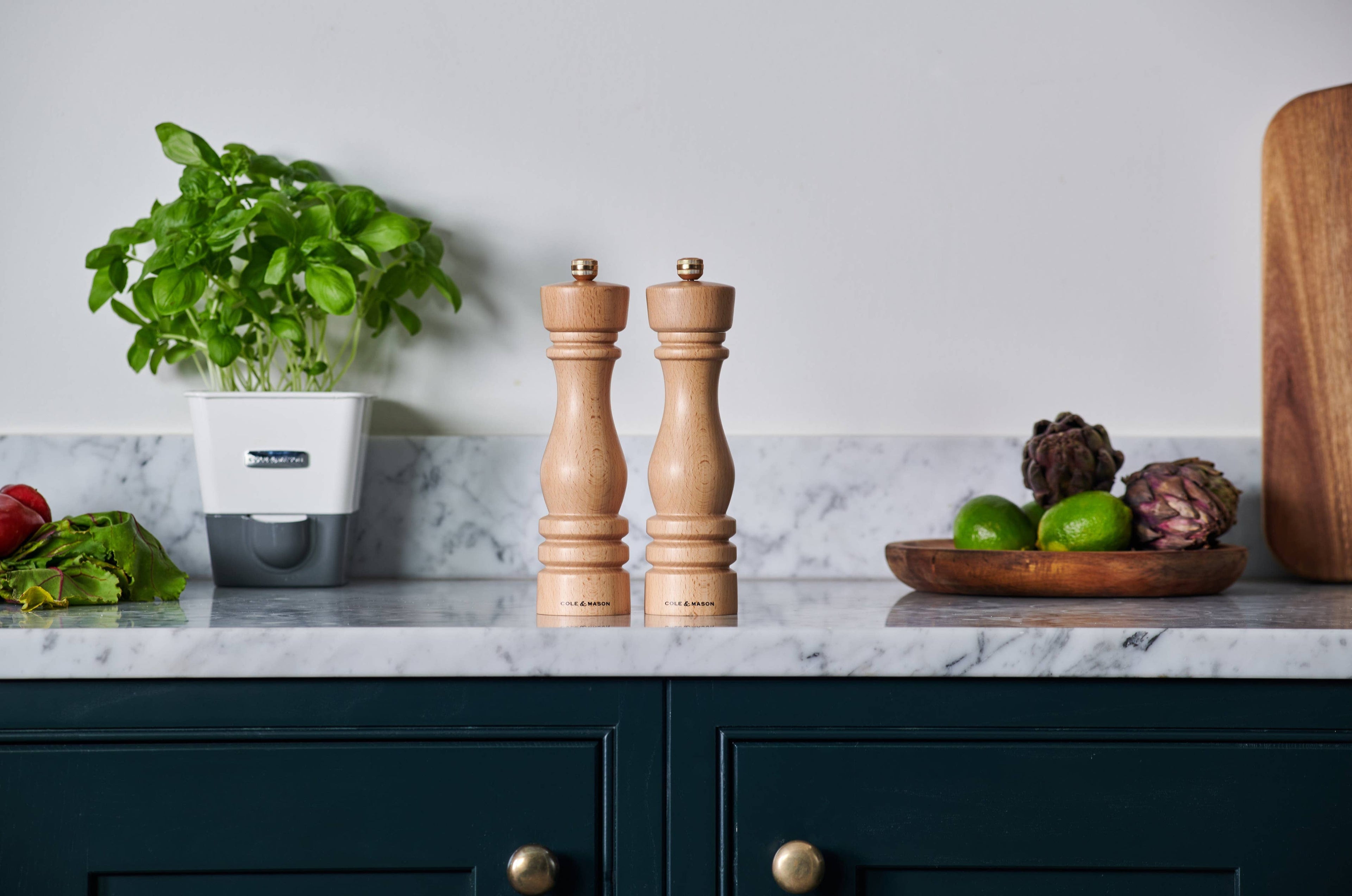 Natural Beech Salt & Pepper Mills
