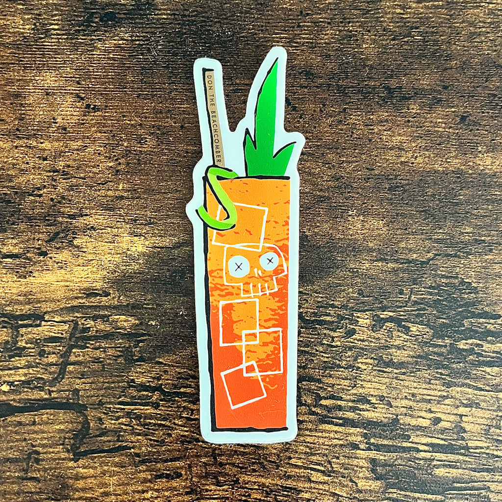 DTB Zombie Glass Vinyl Sticker