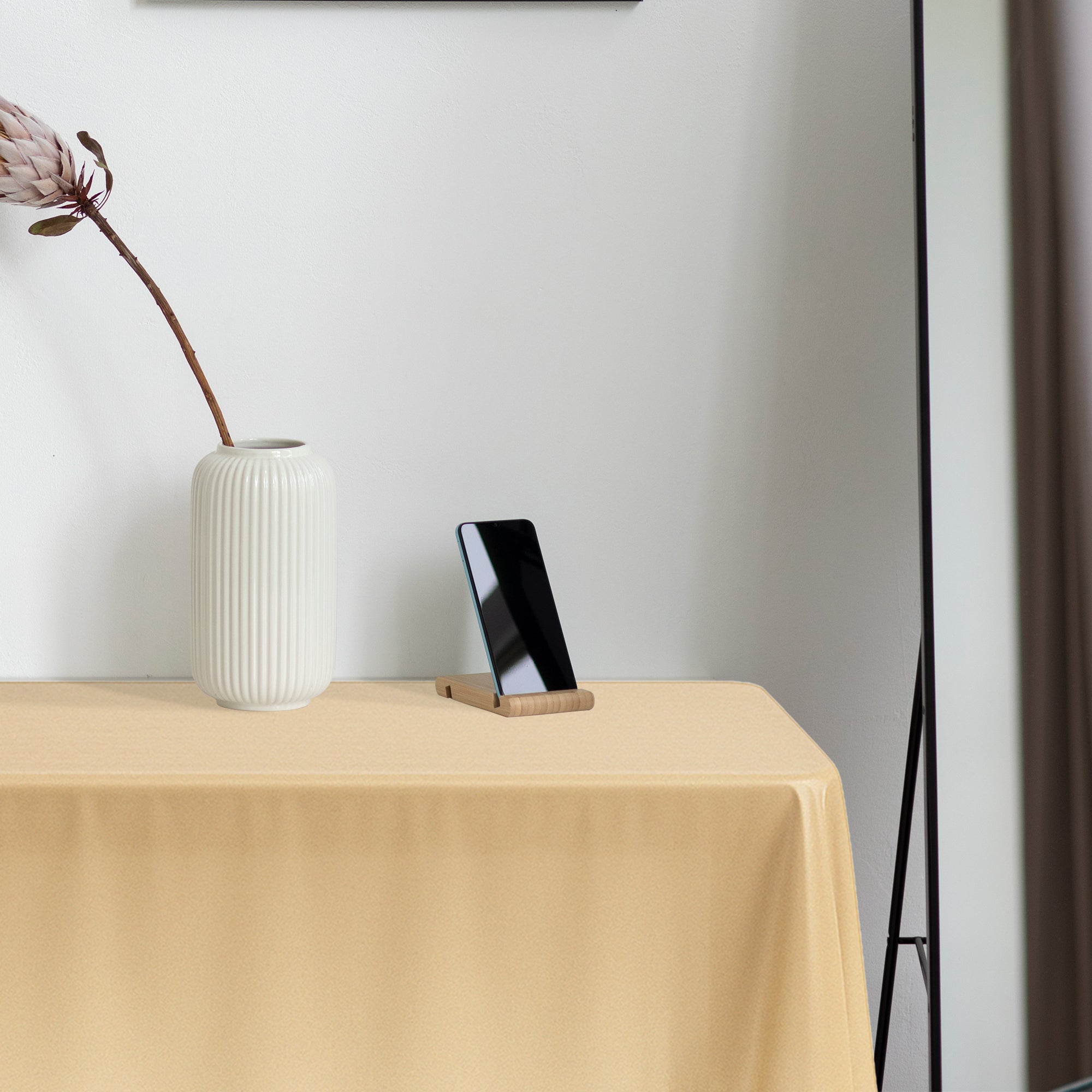 Gold Rectangular Disposable Plastic Tablecloths (54" x 108")
