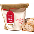 KneadAce Bread Bag: Beige / Off-White