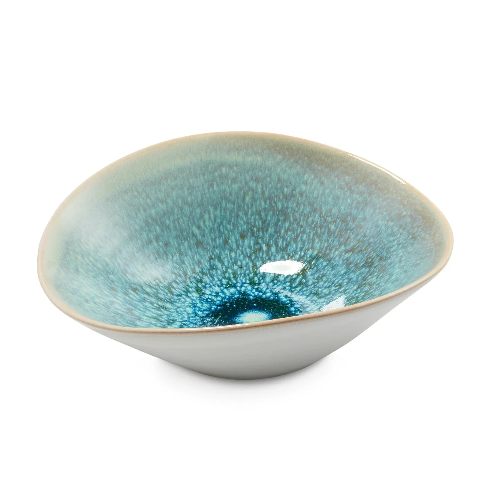 Simon Pearce Barre Pasta Bowl - Lagoon