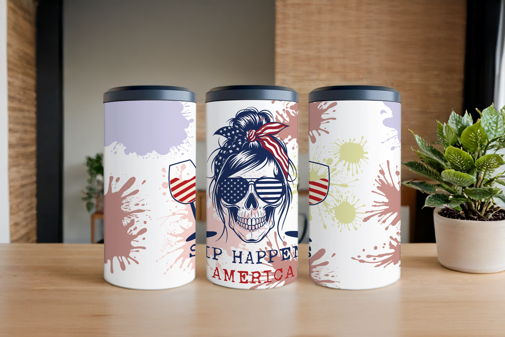 Digital Sublimation Designs - Fourth of July Tumbler Wraps