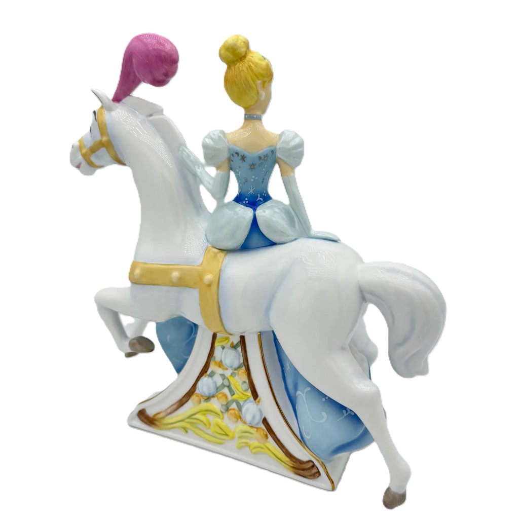 English Ladies Disney Cinderella on Horse Figurine
