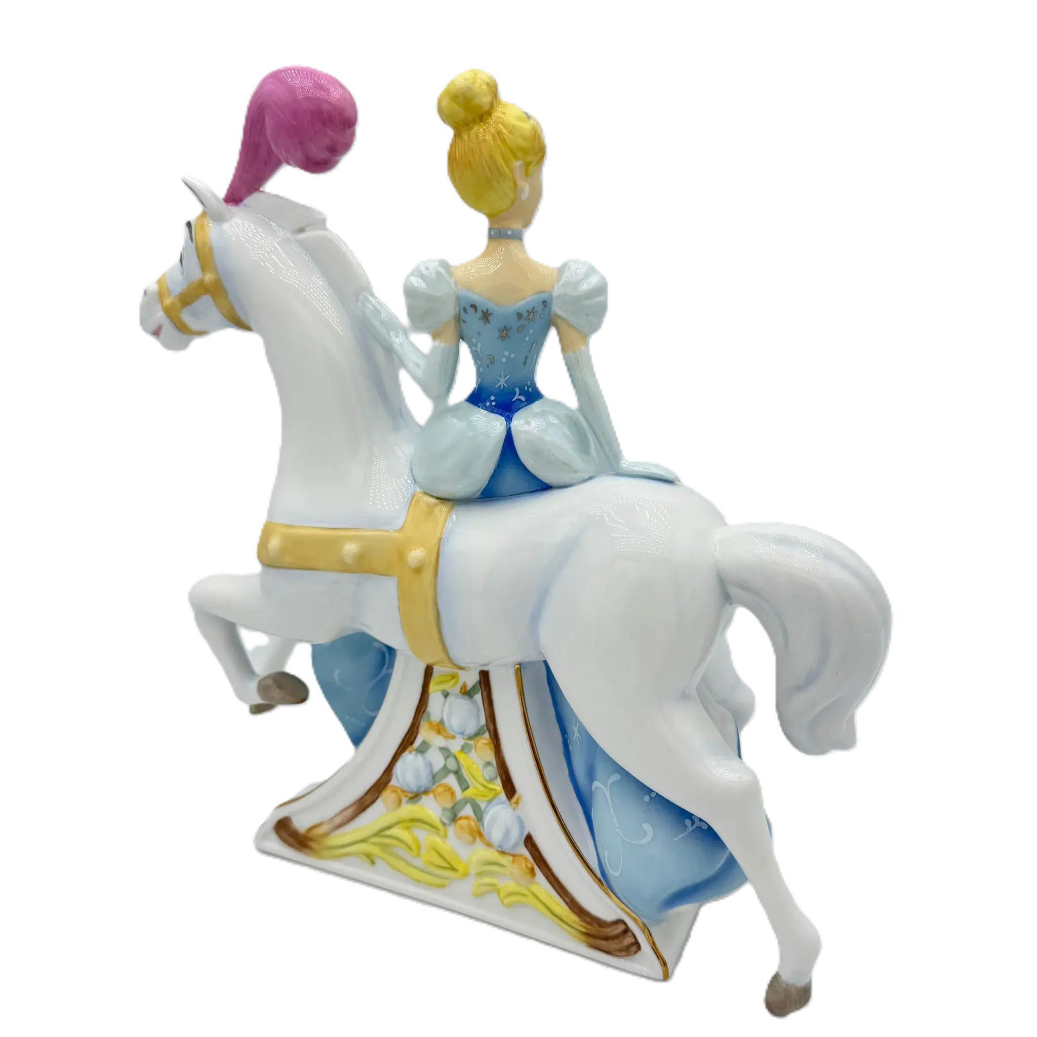 English Ladies Disney Cinderella on Horse Figurine