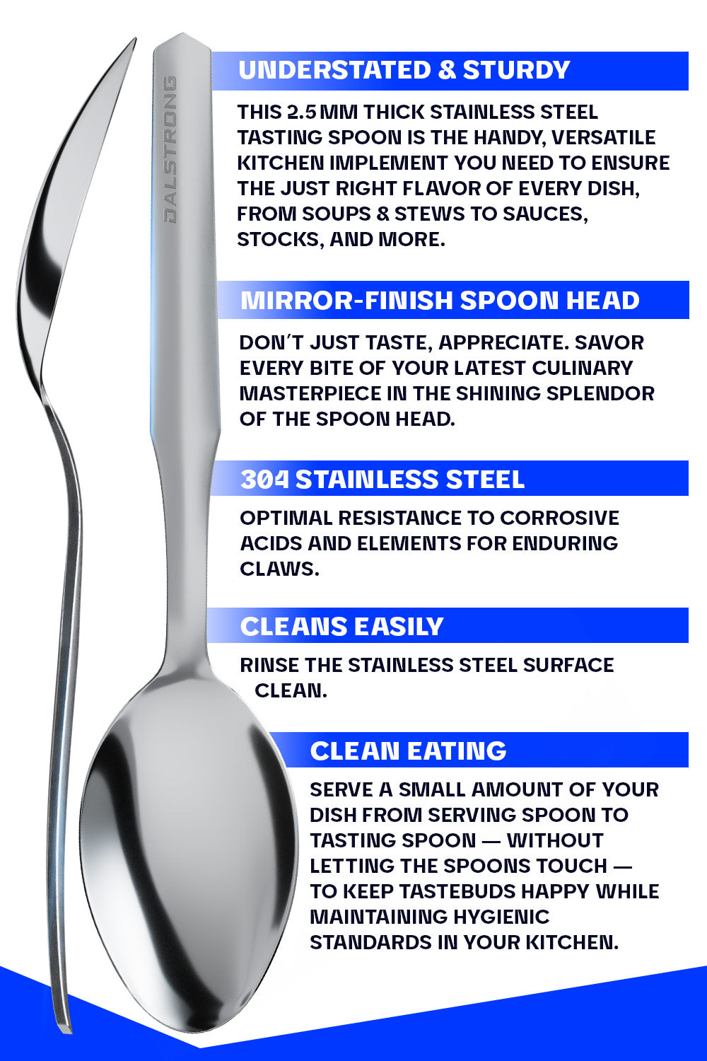 Professional Chef Tasting & Plating Spoon | Dalstrong ©