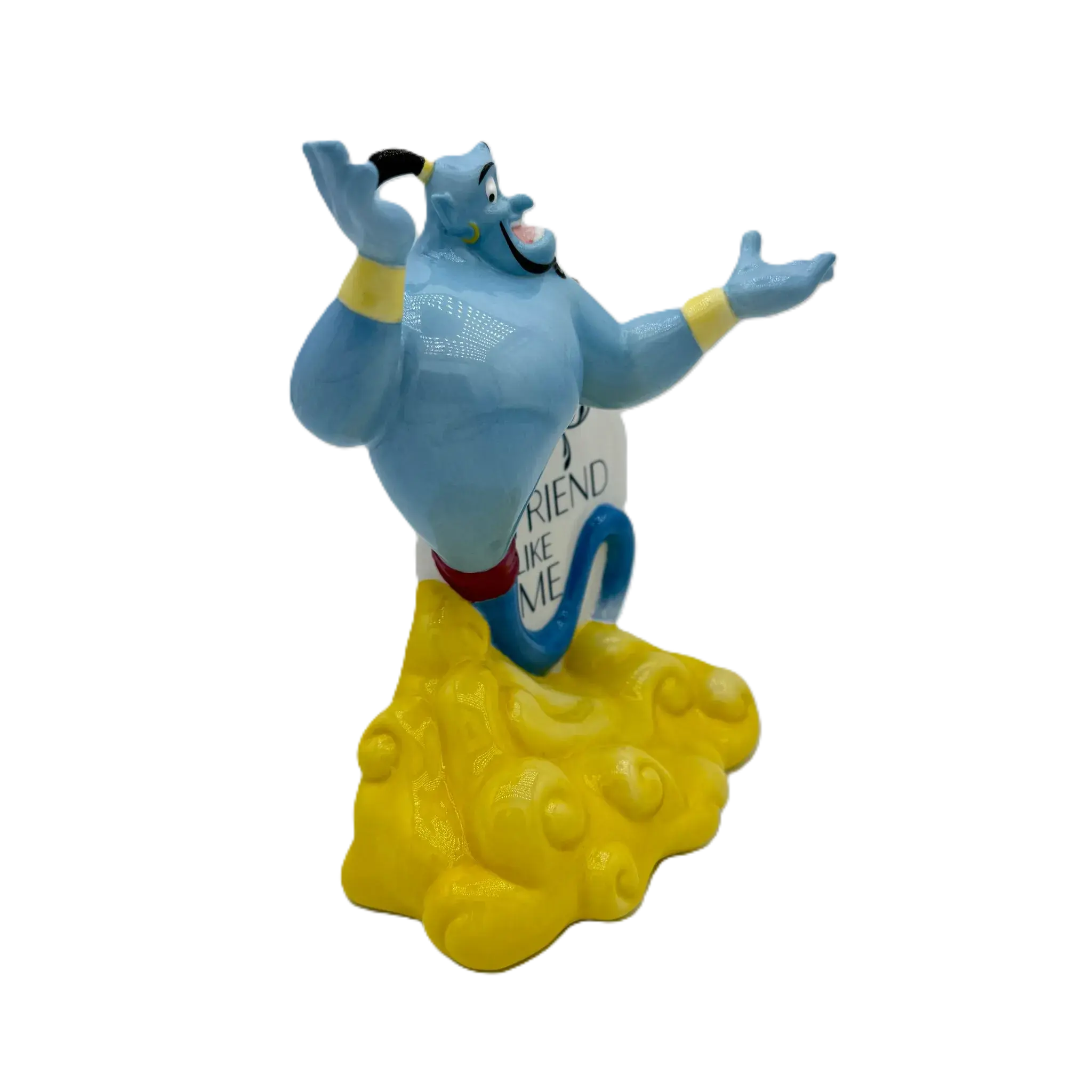 English Ladies Disney Aladdin Genie Flatback Figurine
