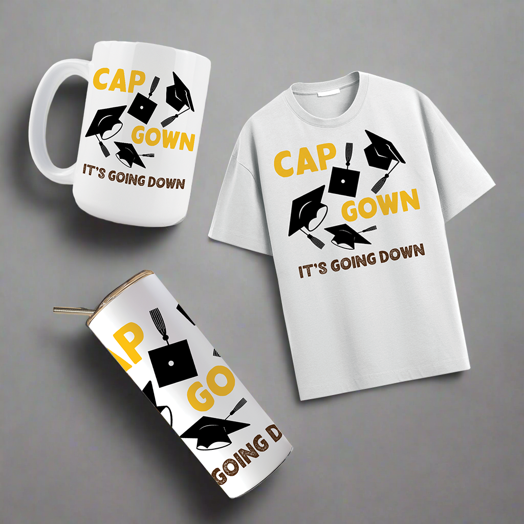 Multi Product Use - Digital Sublimation Designs - Graduation 2025