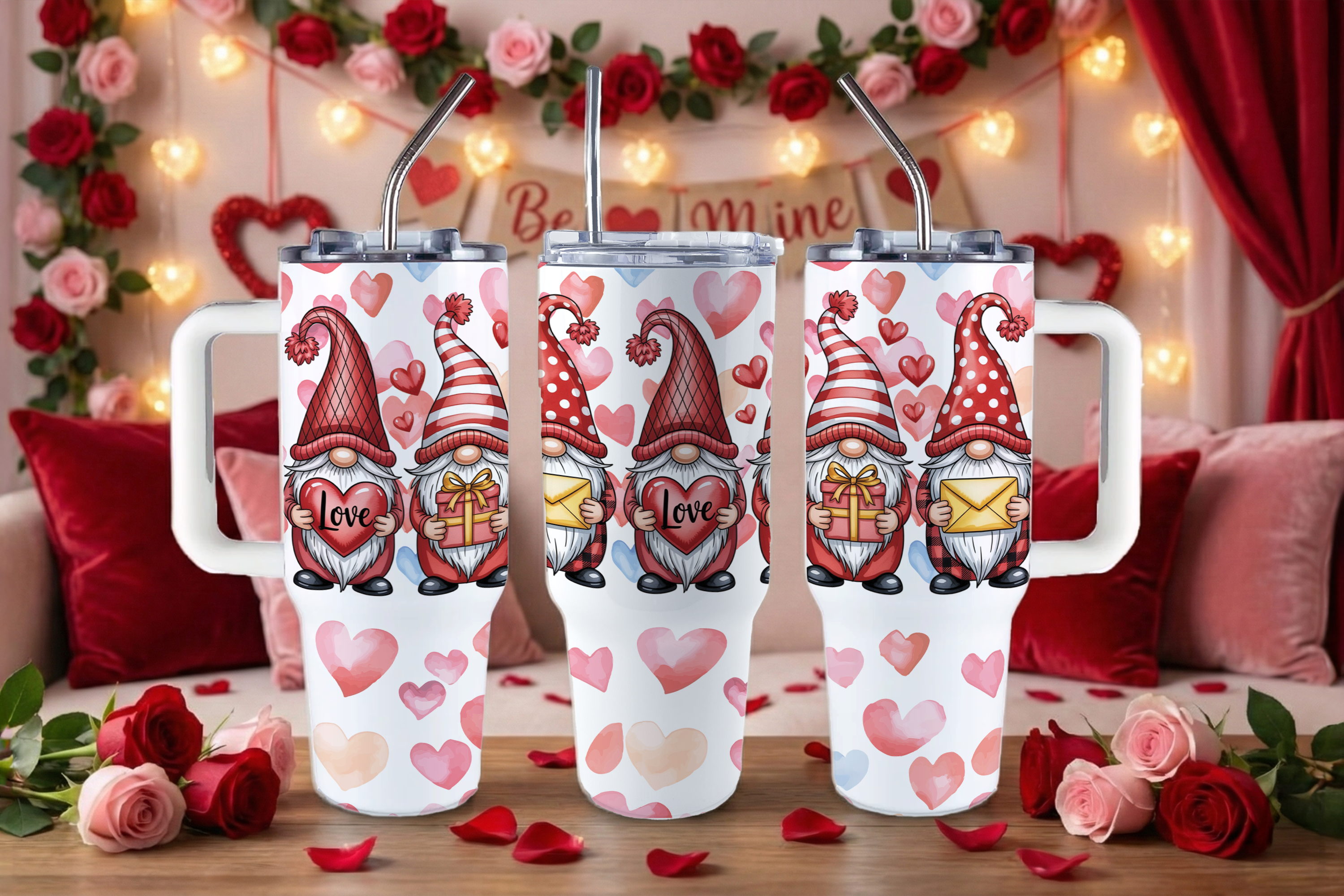 Assorted Ready to Press Sublimation Tumbler Prints (12 Pack) - Xoxo Collection