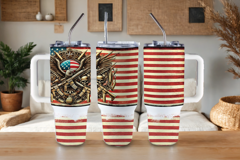 Assorted Ready to Press Sublimation Tumbler Prints (10 Pack) - Veteran's Day