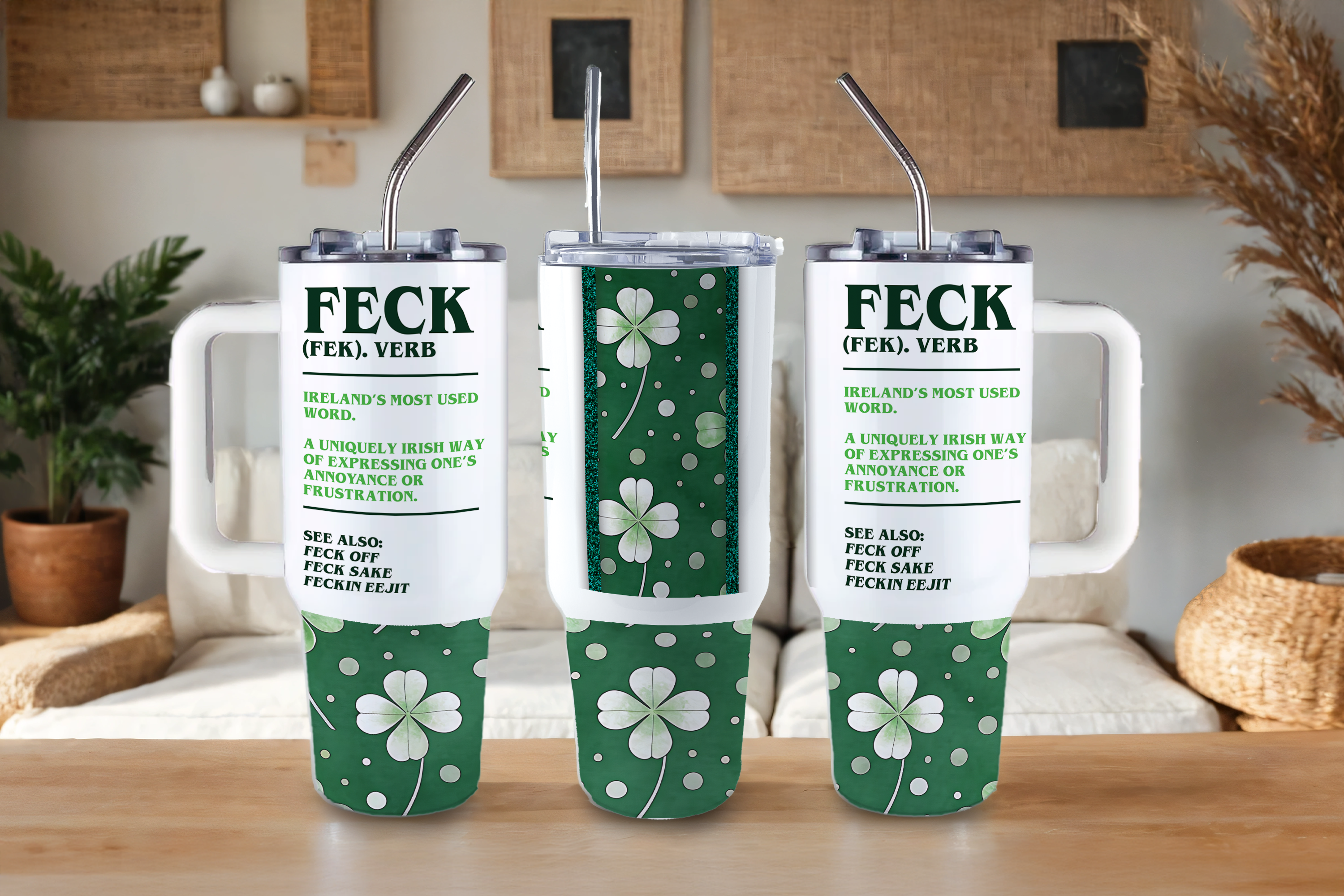 Digital Sublimation Designs - St. Patricks Day Collection Tumbler Wraps