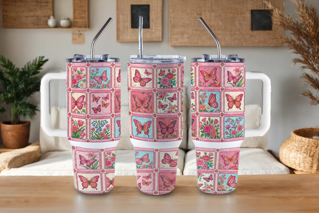 Assorted Ready to Press Sublimation Tumbler Prints (12 Pack) - Spring Bloom