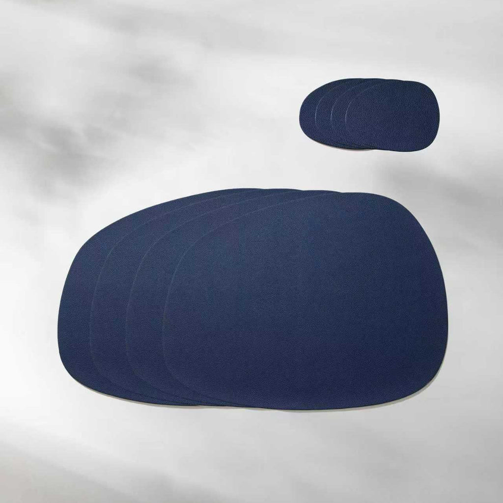 Contemporary Leather Placemats and Coasters 2.0