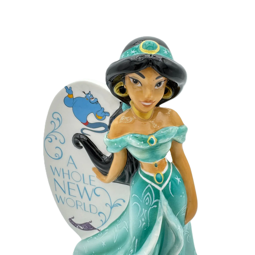 English Ladies Disney Aladdin Princess Jasmine Flatback Figurine