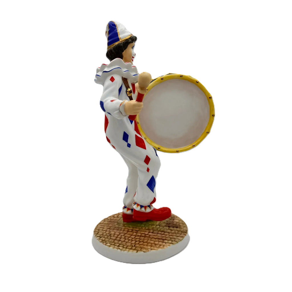 English Ladies Carnival Series The Drummer Figurine
