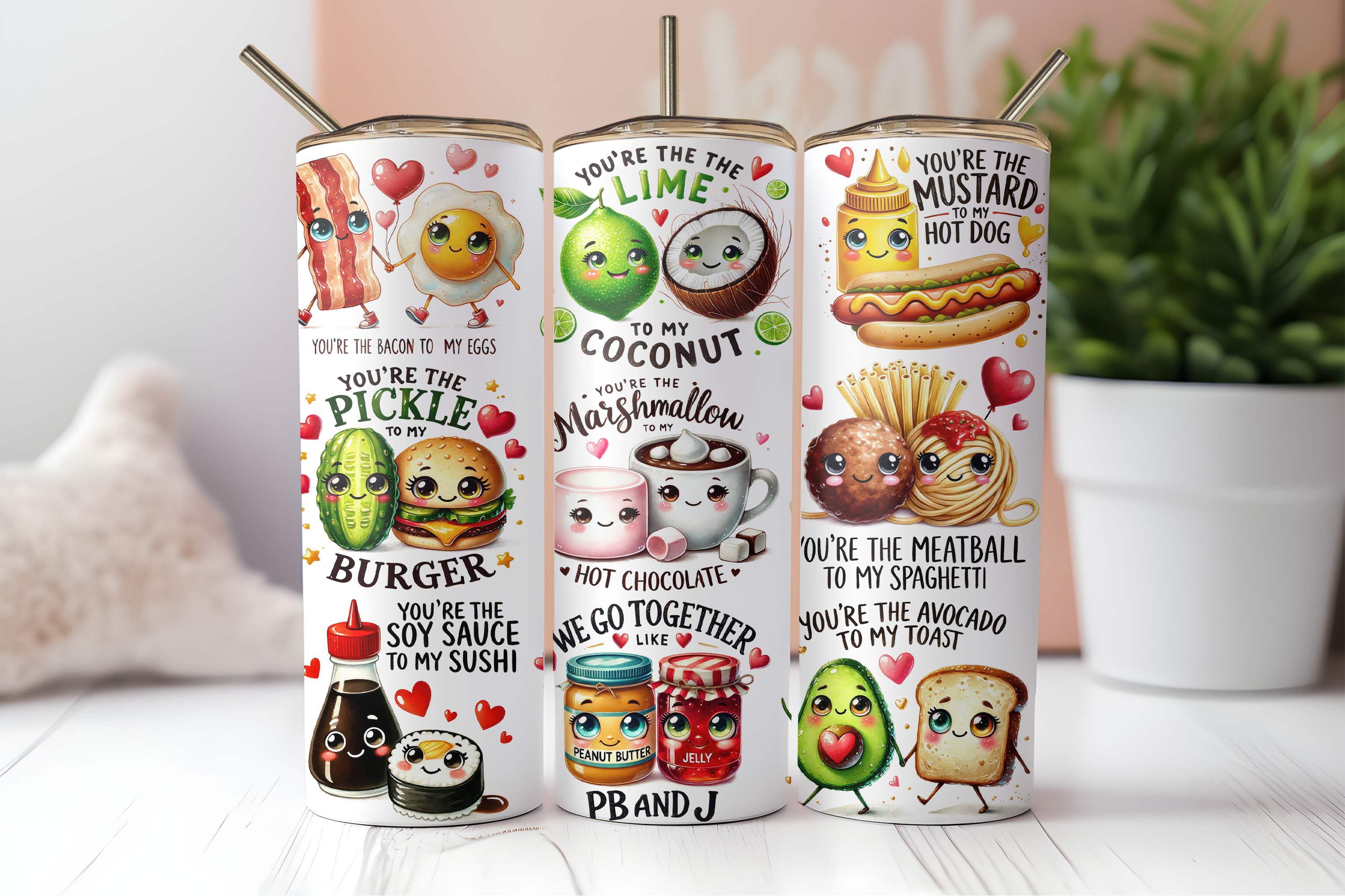 Digital Sublimation Designs - Xoxo Collection Tumbler Wraps