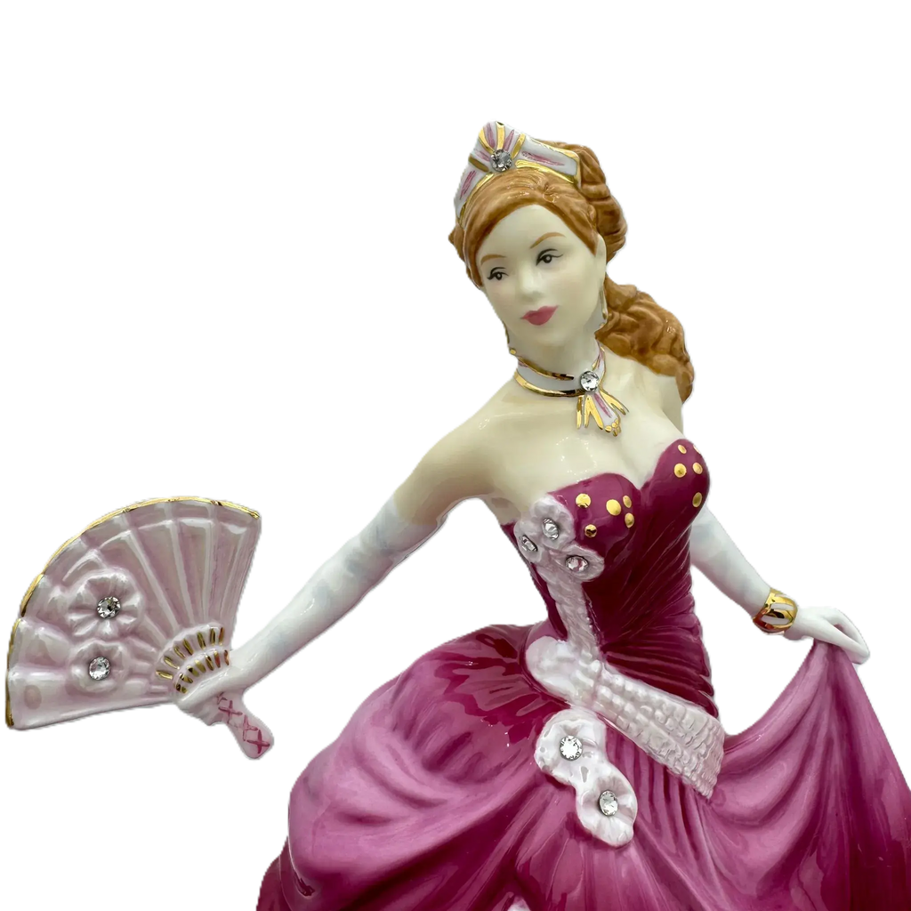 English Ladies Sweet Romance Figurine