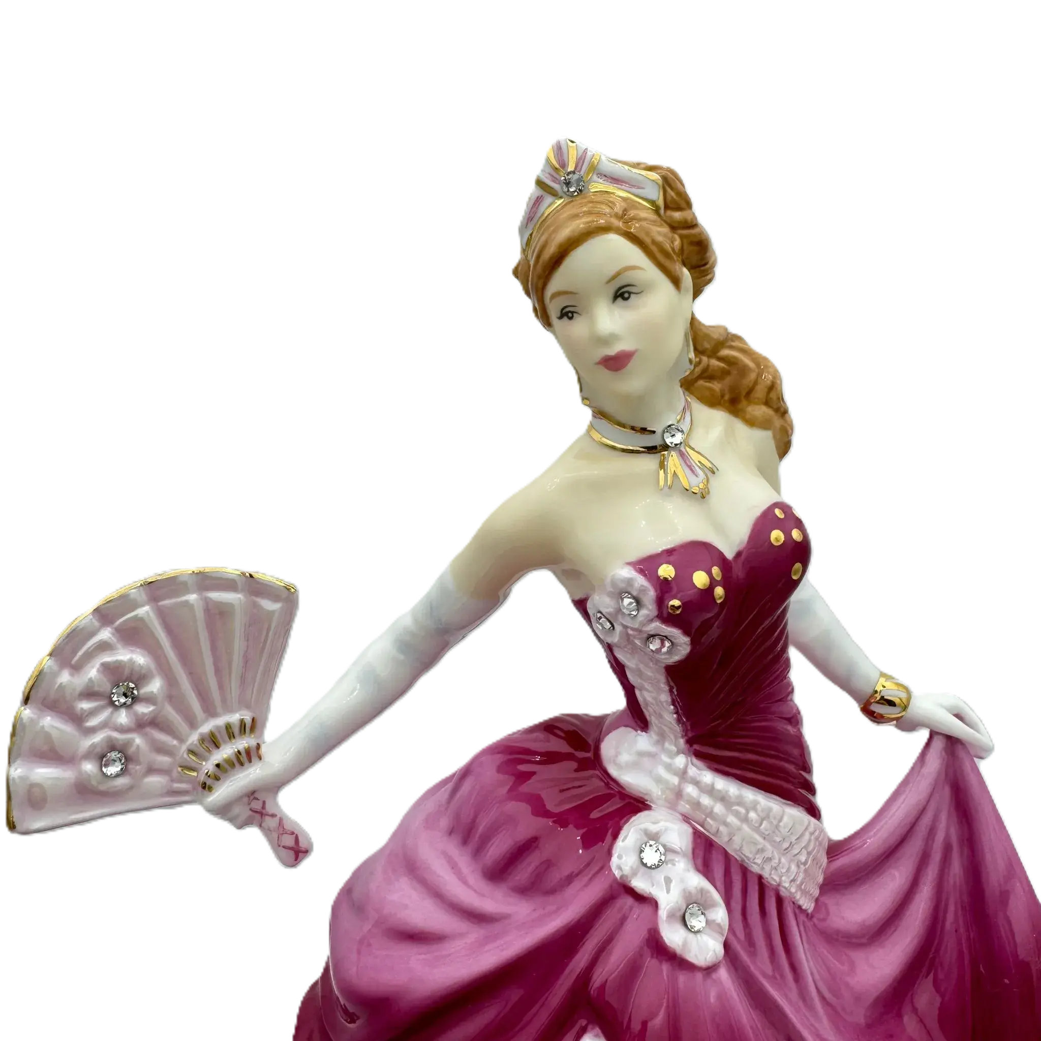 English Ladies Sweet Romance Figurine