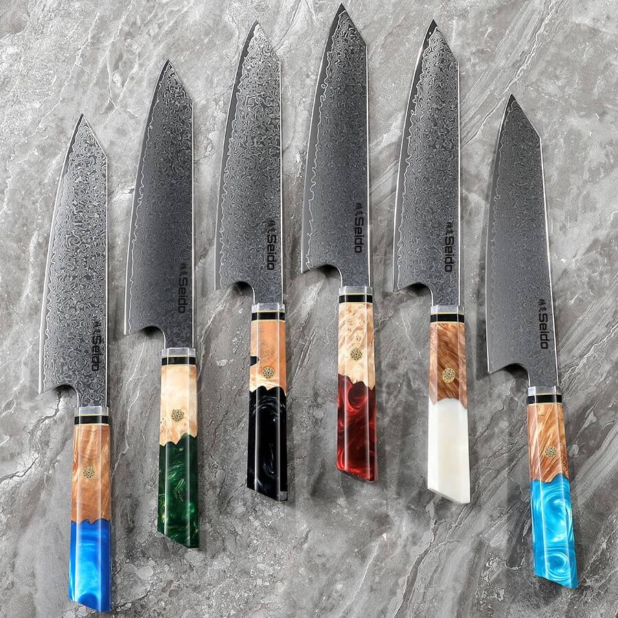 Kiritsuke Damascus Japanese Chef Knife