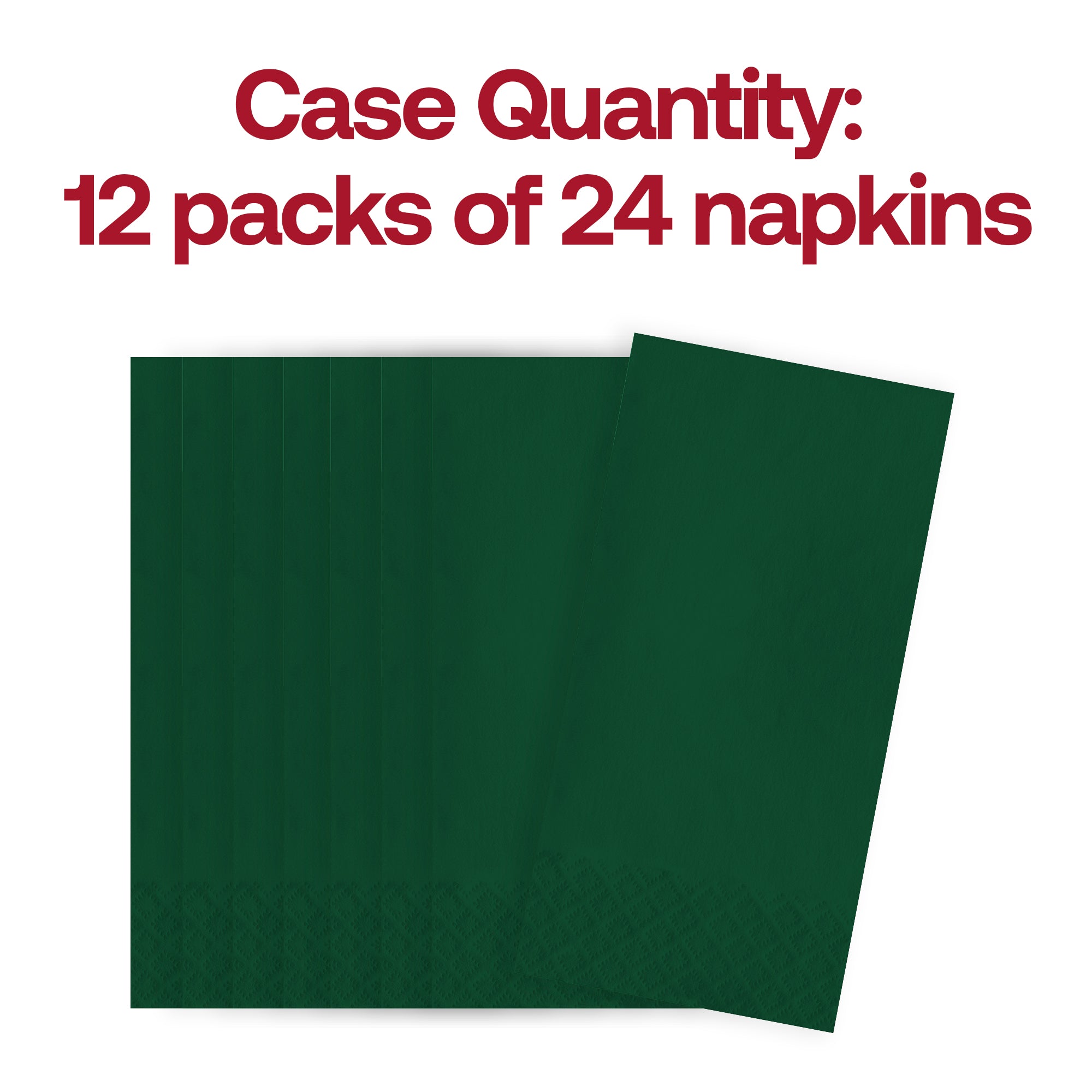 Hunter Green Paper Dinner Napkins