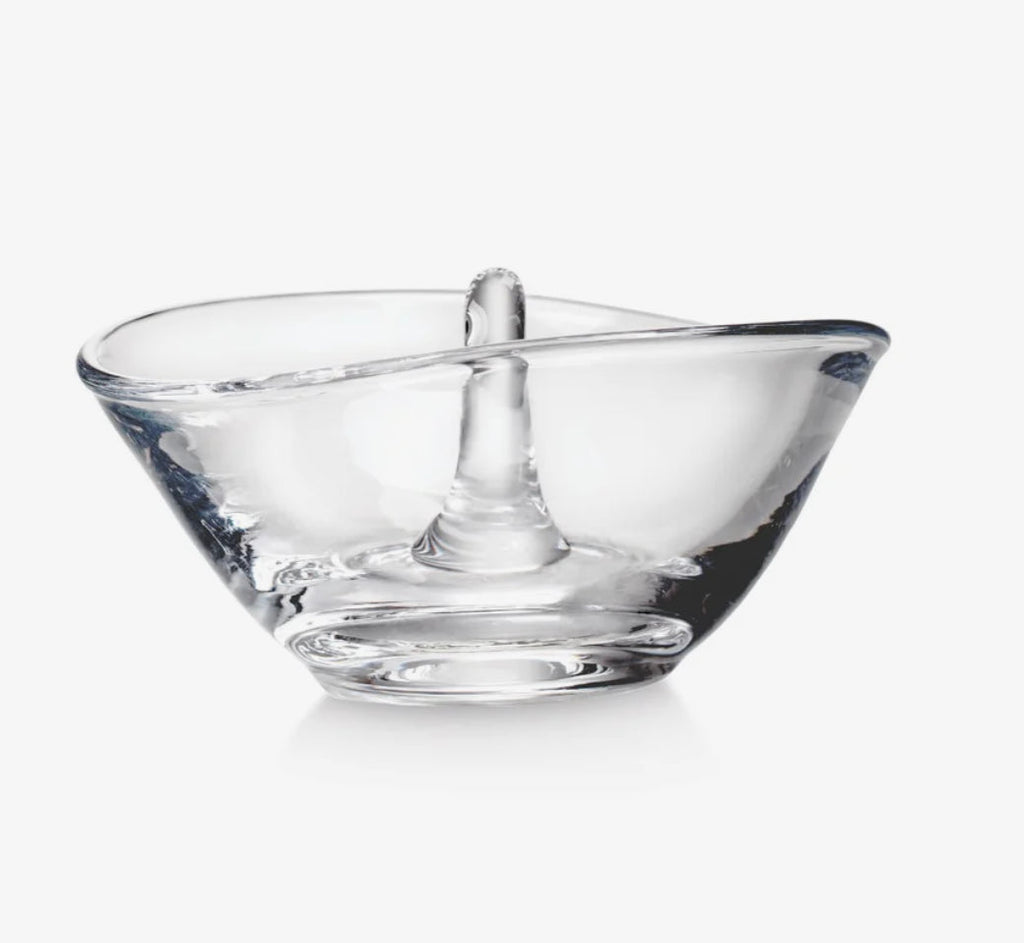 Simon Pearce Champlain Ring Holder  In Gift Box