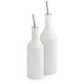 Portmeirion Sophie Conran White Oil and Vinegar Drizzler Set