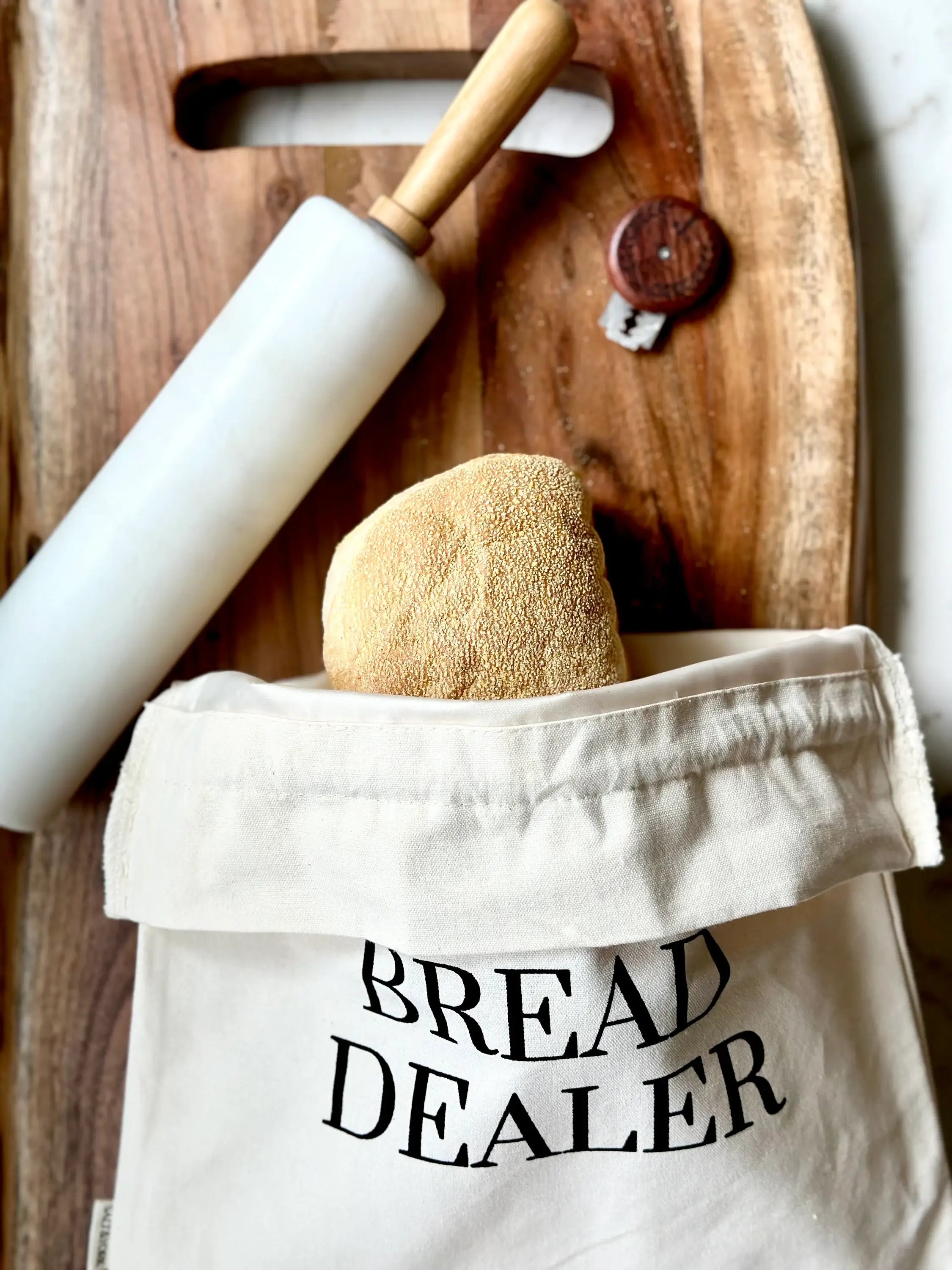 Reusable Bread Bag: Bread Dealer