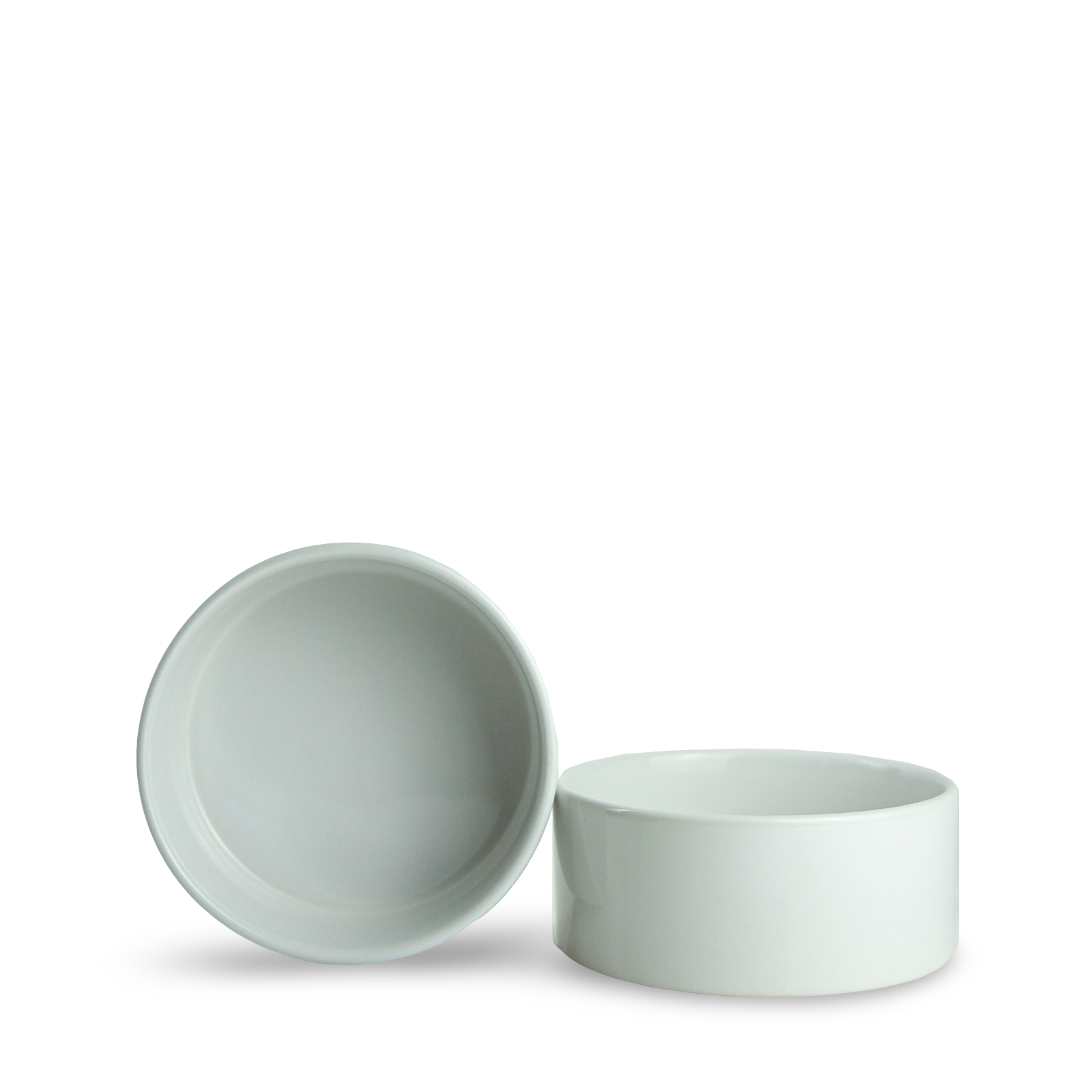 6" Sublimatable Ceramic Dog Bowl Set (2 Units)