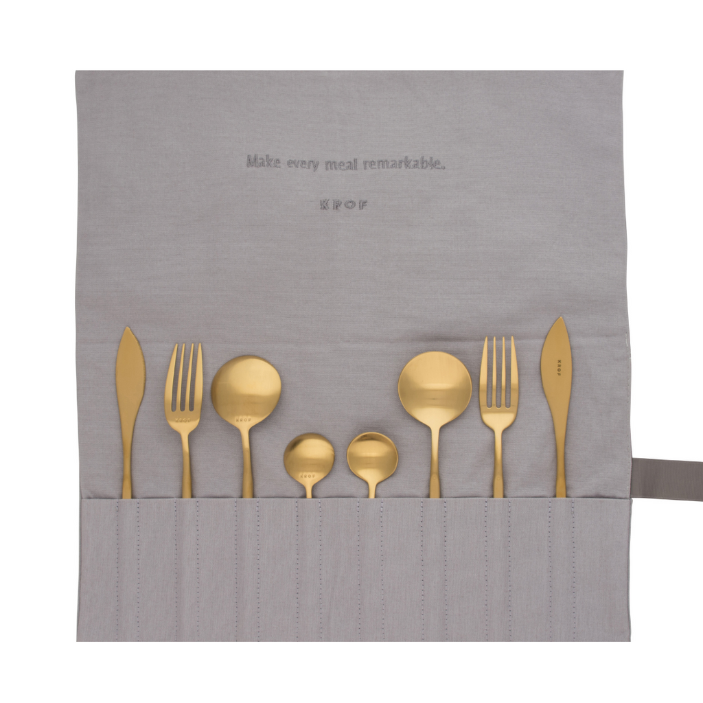 Matte Black — 24pc Cutlery Gift Set
