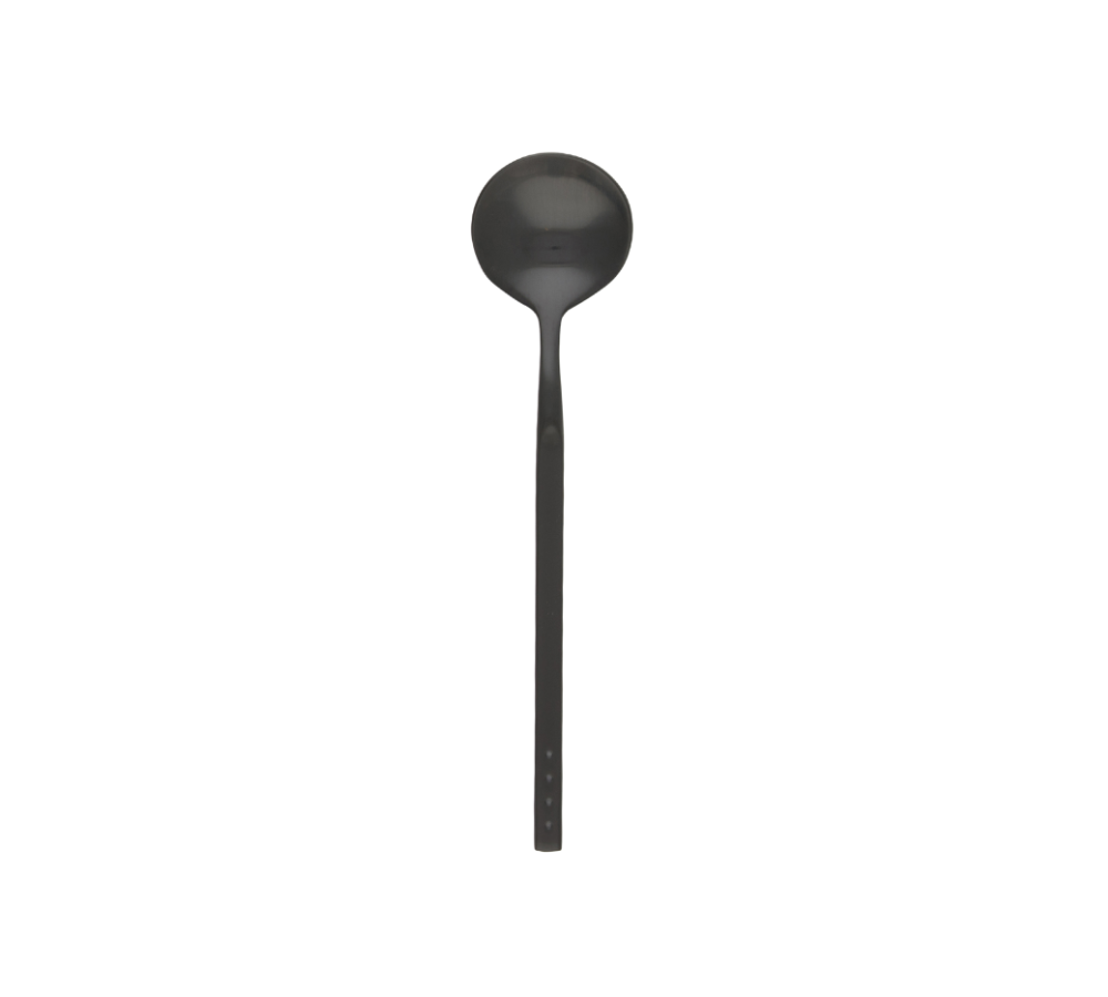 Matte Black Teaspoon - 12pc