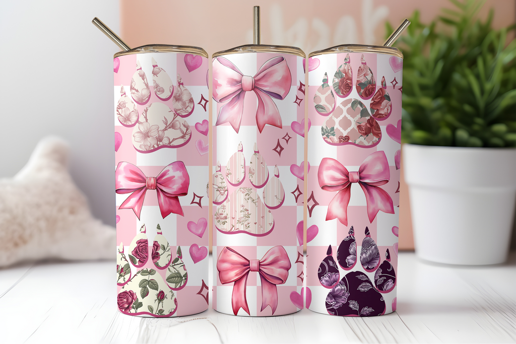 Assorted Ready to Press Sublimation Tumbler Prints (12 Pack) - Xoxo Collection