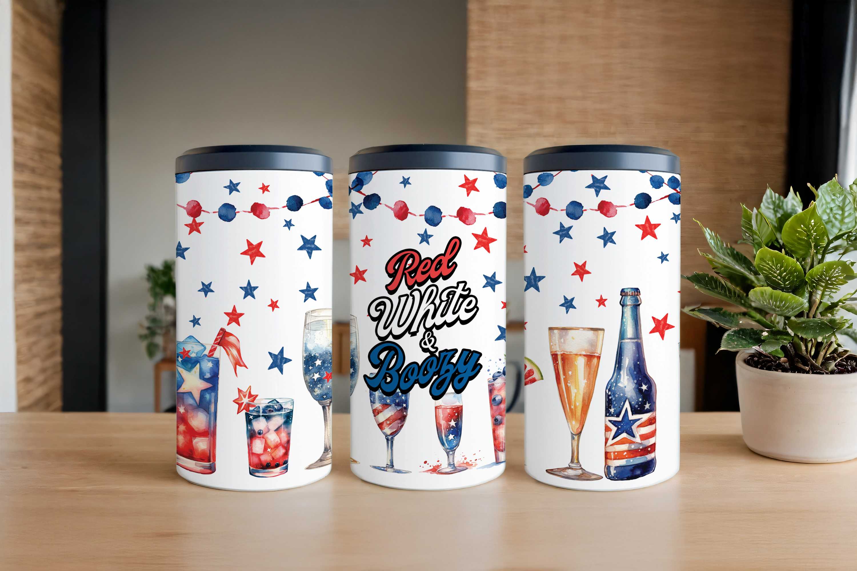 Digital Sublimation Designs - Fourth of July Tumbler Wraps