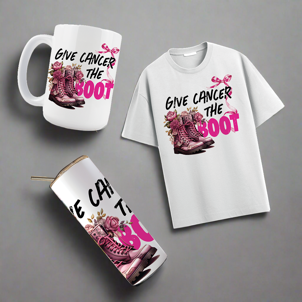 Multi Product Use - Digital Sublimation Designs - Breast Cancer Awareness
