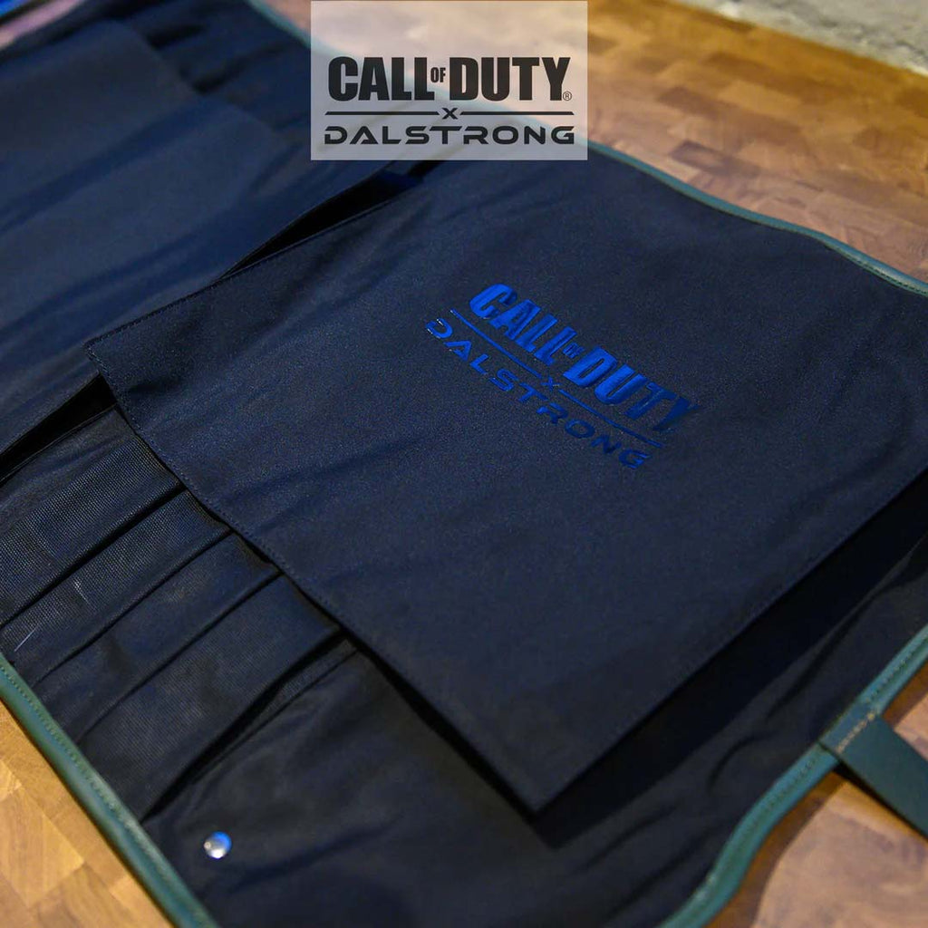 Canvas Knife Roll | Call of Duty © Edition | Black Waxed Canvas | EXCLUSIVE COLLECTOR ROLL | Dalstrong ©