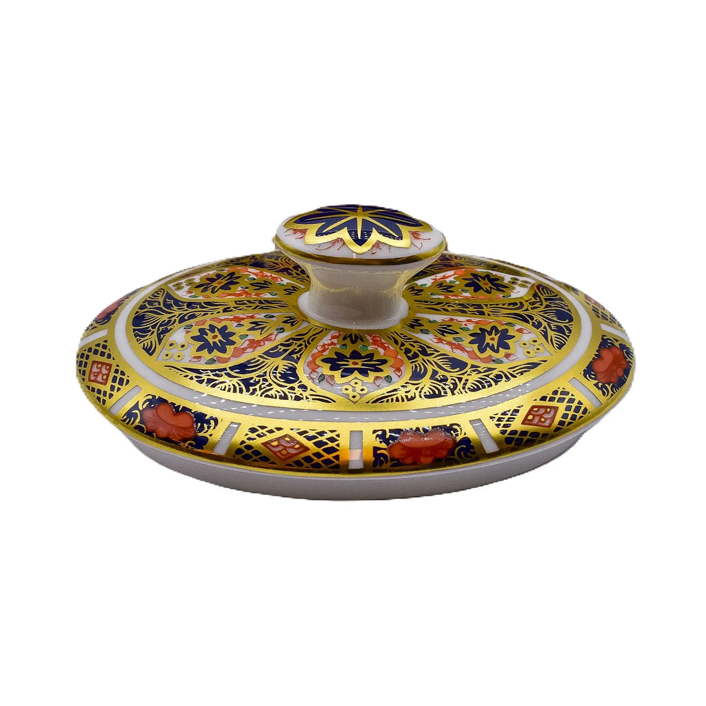 Royal Crown Derby Imari 1128 Covered Sugar Bowl