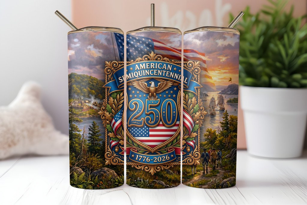 Digital Sublimation Designs - America 250 Tumbler Wraps