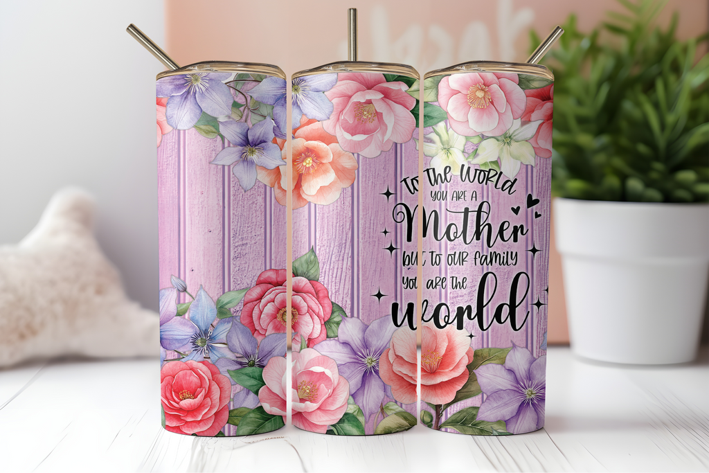 Assorted Ready to Press Sublimation Tumbler Prints (12 Pack) - Mom Vibes