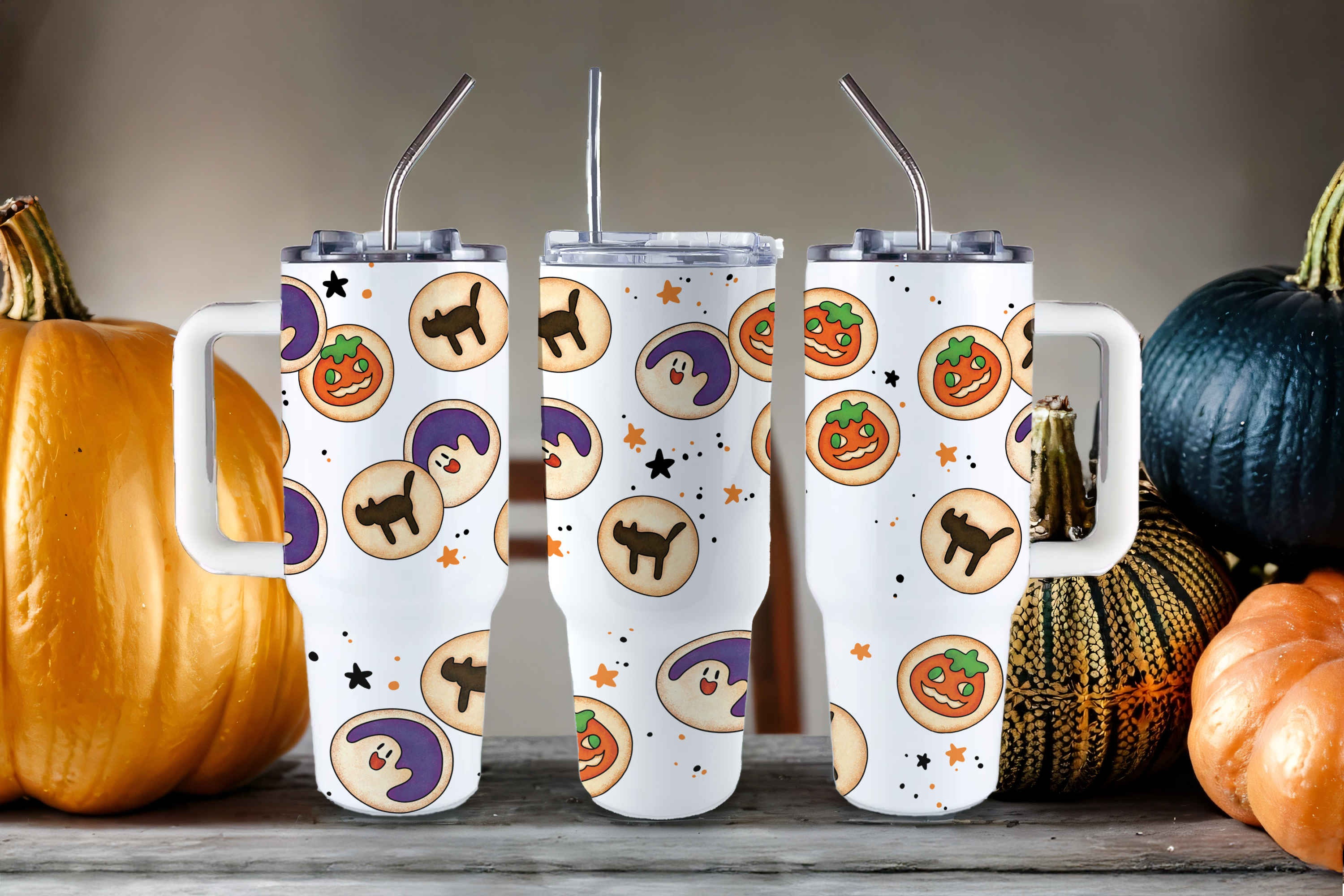 Digital Sublimation Designs - Halloween 2025 Tumblers