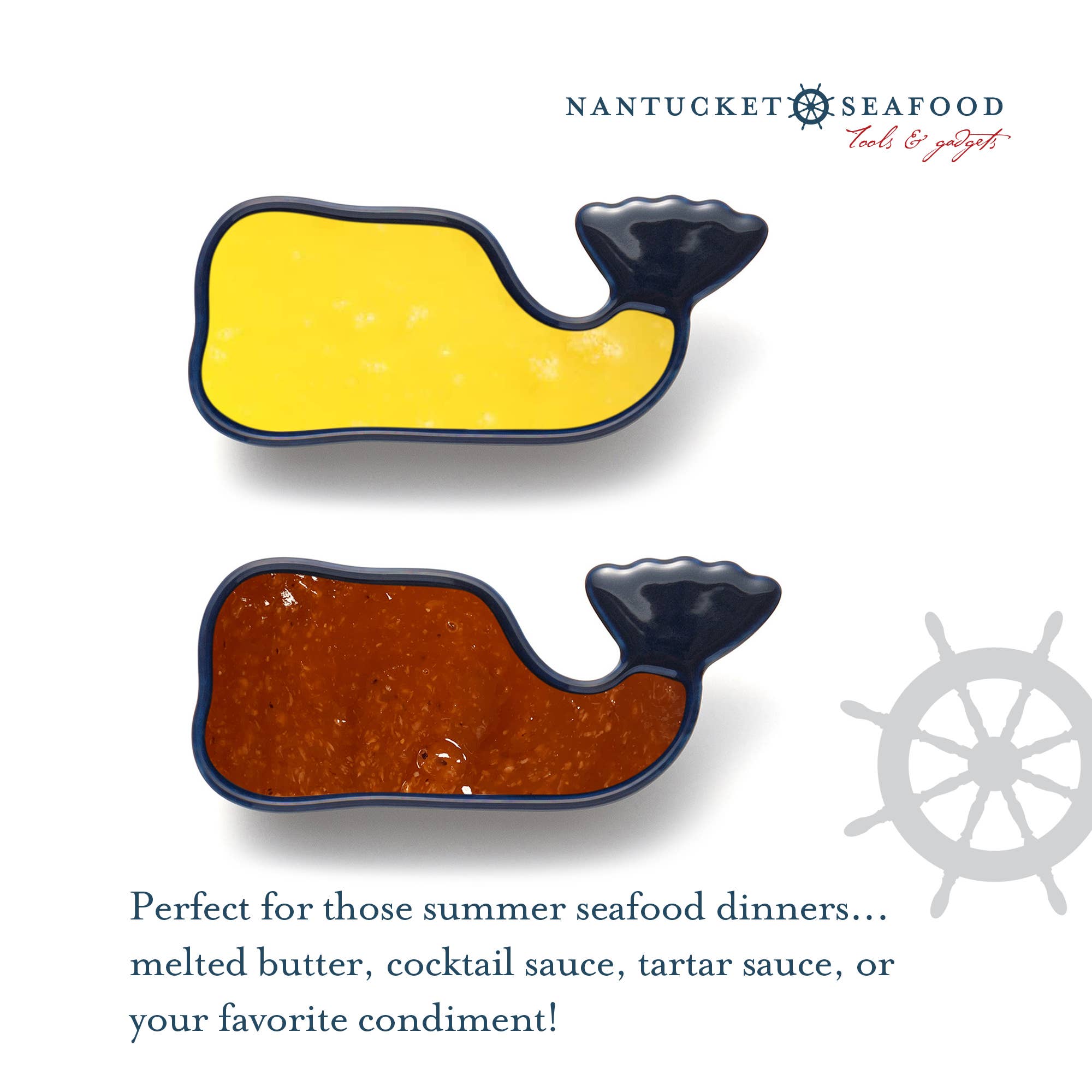 Whale Condiment Cups