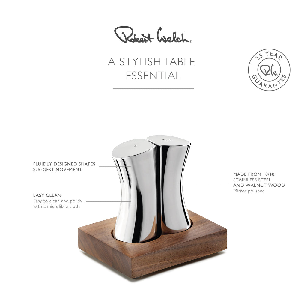 Drift Salt & Pepper Shakers and Stand Set