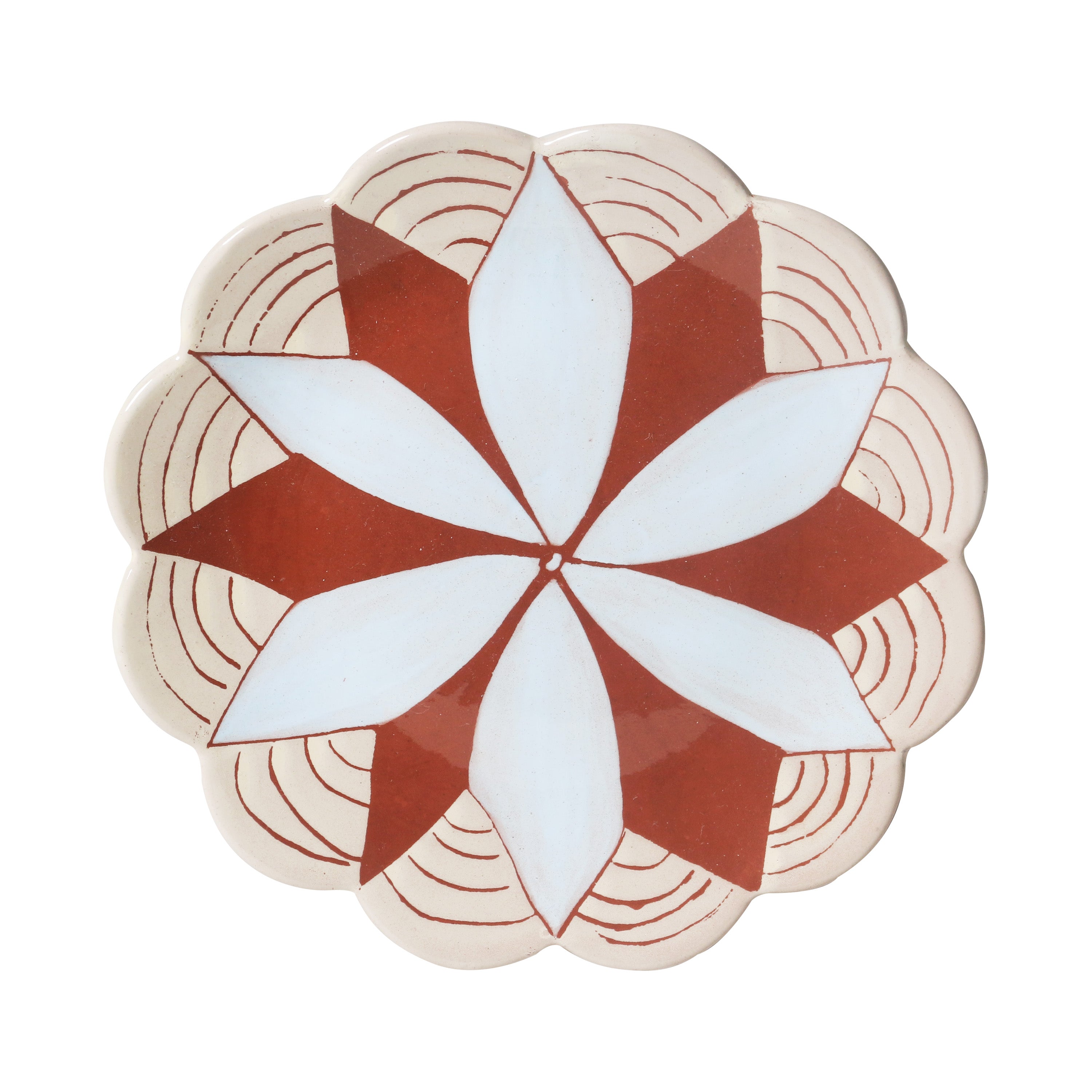June's Daisy Plate / Geo