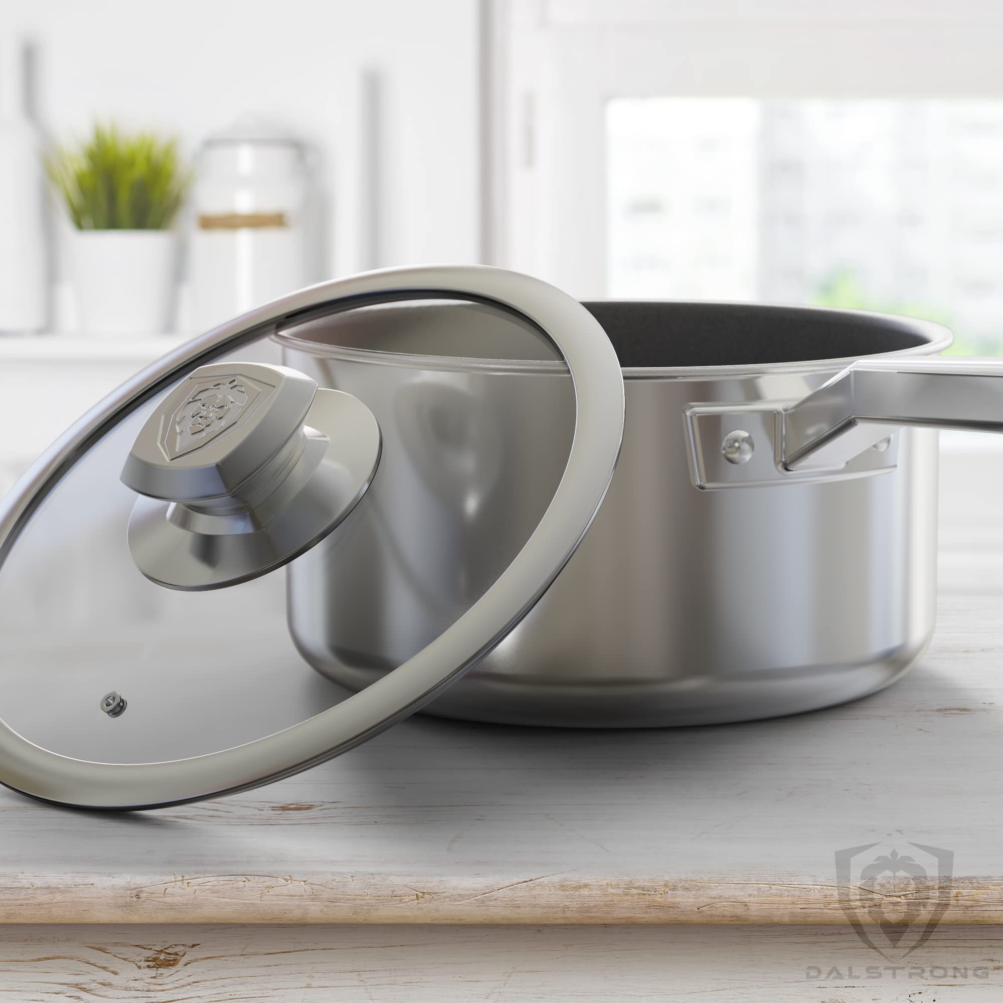 3 Quart Stock Pot | ETERNA Non-Stick | Oberon Series | Dalstrong ©
