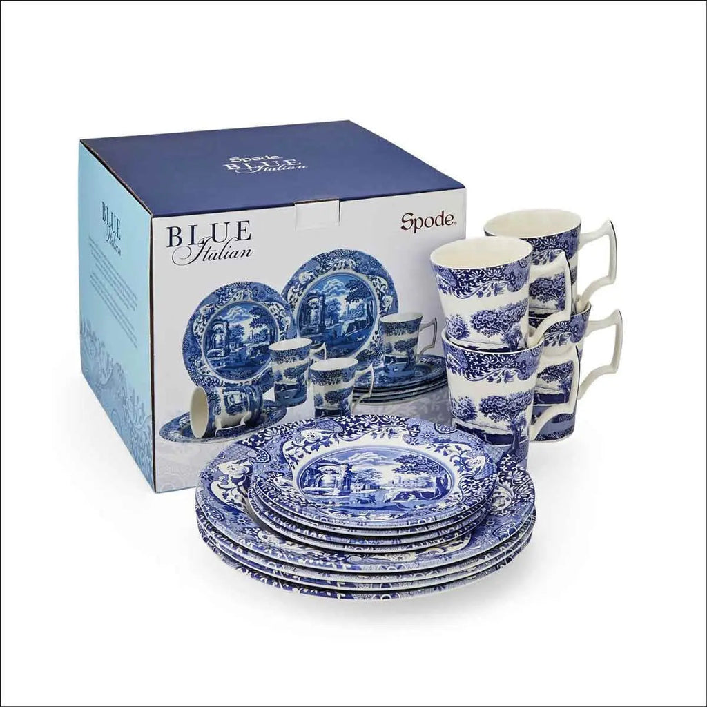 Portmeirion Spode Blue Italian - 12 Piece Set