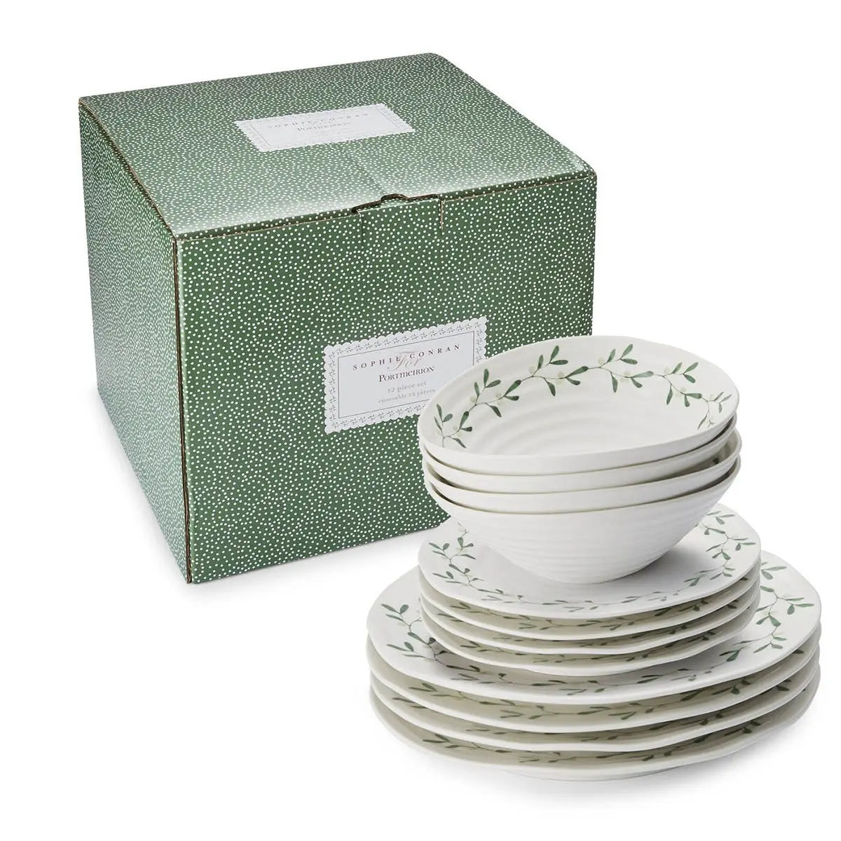 Portmeirion Sophie Conran Mistletoe 12 Piece Set