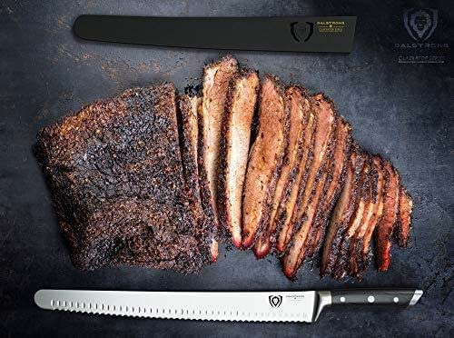 Extra-Long Serrated Slicer 14" | Gladiator Series | NSF Certified | Dalstrong ©