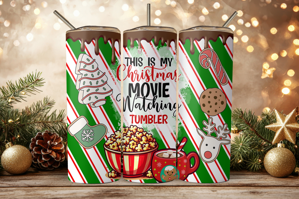 Assorted Ready to Press Sublimation Tumbler Prints (12 Pack) - Holiday 2025