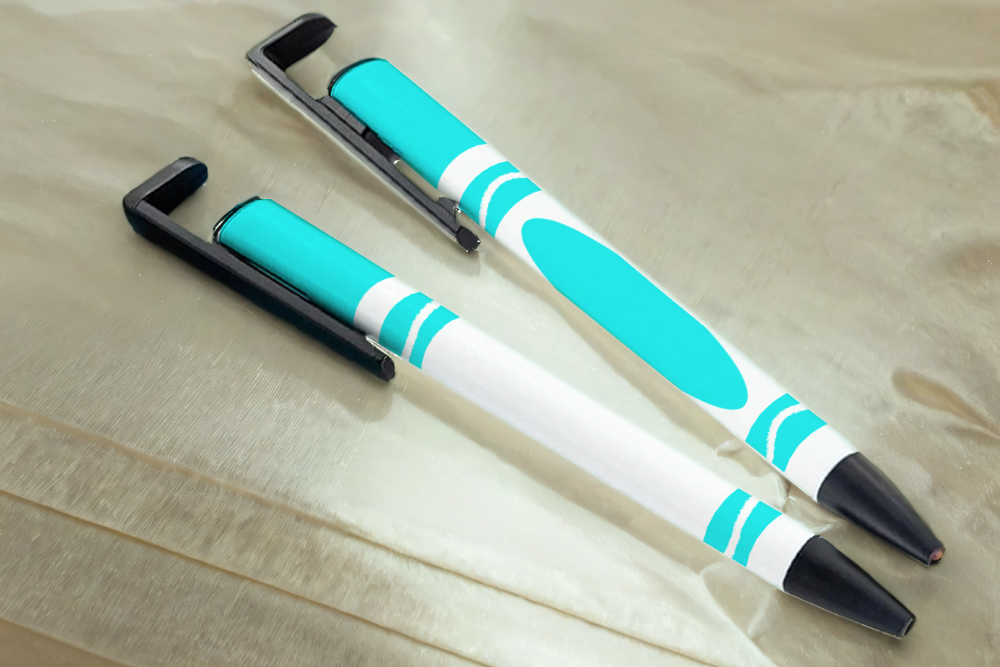 Assorted Ready to Press Sublimation - School Pen Wraps (9 Pack)