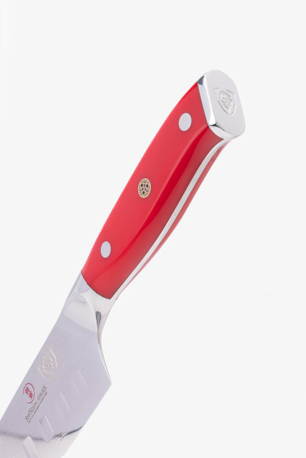 Santoku Knife 7" | Crimson Red ABS Handle | Shogun Series | Dalstrong ©